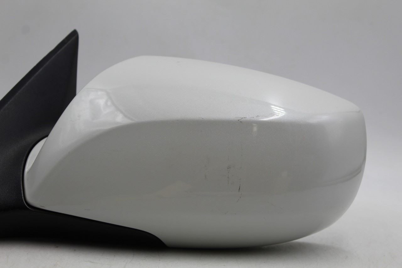 Left Driver Side White Door Mirror Power Fits 2009-16 HYUNDAI GENESIS OEM #44574 876102M100, 876102M100