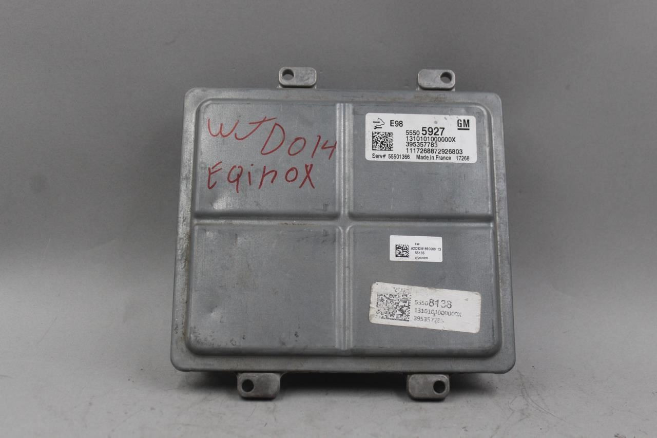 Engine ECM Electronic Control Module 1.6L  2018-2019 CHEVROLET EQUINOX #44698 55505927