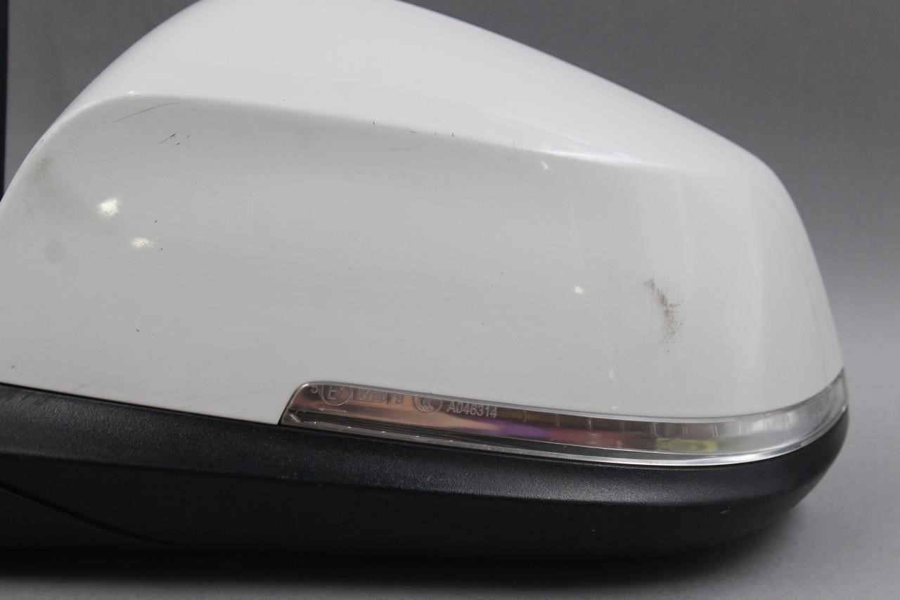 Left Driver Side White Door Mirror Power Fits 2013-2018 BMW 320i OEM #44772 51167285003, 51167345657, 51167284127, 51167292746
