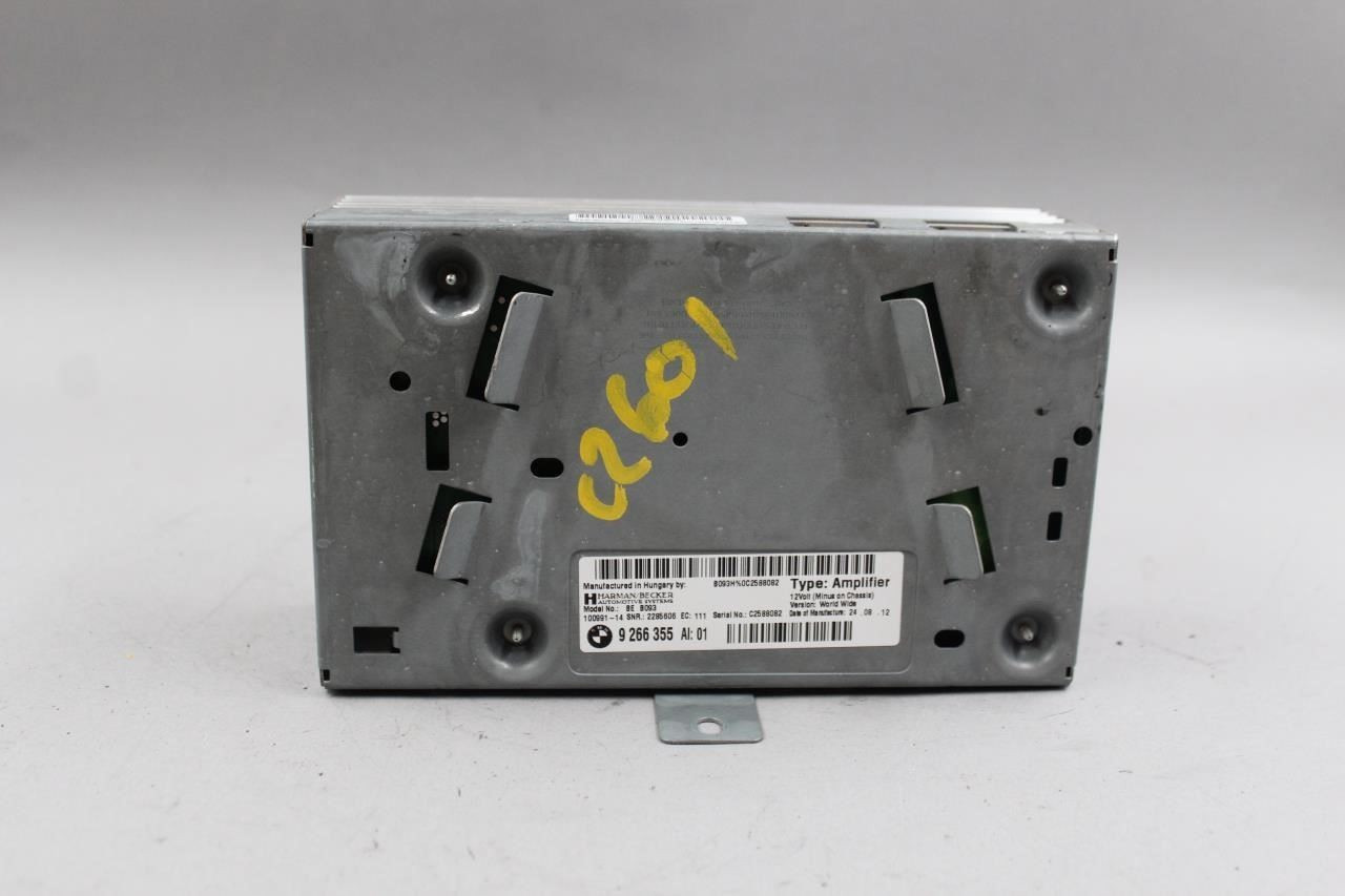 Audio Equipment Radio Amplifier Fits 2010-2013 BMW 528i OEM #44801 9266355, 65129198762, 9166176, 65129266355