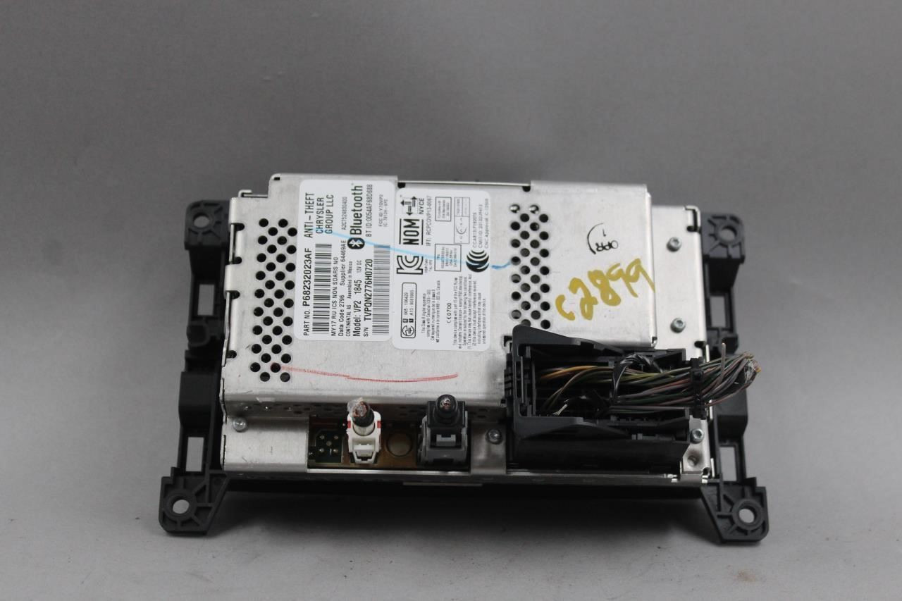 Audio Equipment Radio Display And Receiver 2017-2018 CHRYSLER PACIFICA OEM 44808 68232023AF, 68232023AF