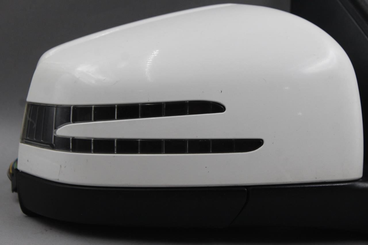 Right Passenger Side White Door Mirror 166 Type 13-16 MERCEDES GL450 OEM #45331 1668101219, 1718201042, 1668100493, 1668100264