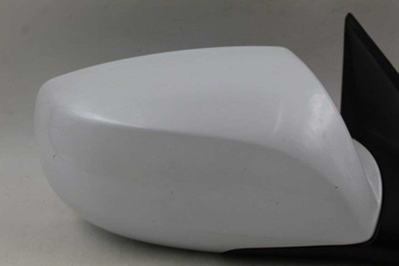 Right Passenger Side White Door Mirror Power 2009-2016 HYUNDAI GENESIS OEM 36284 876202M100