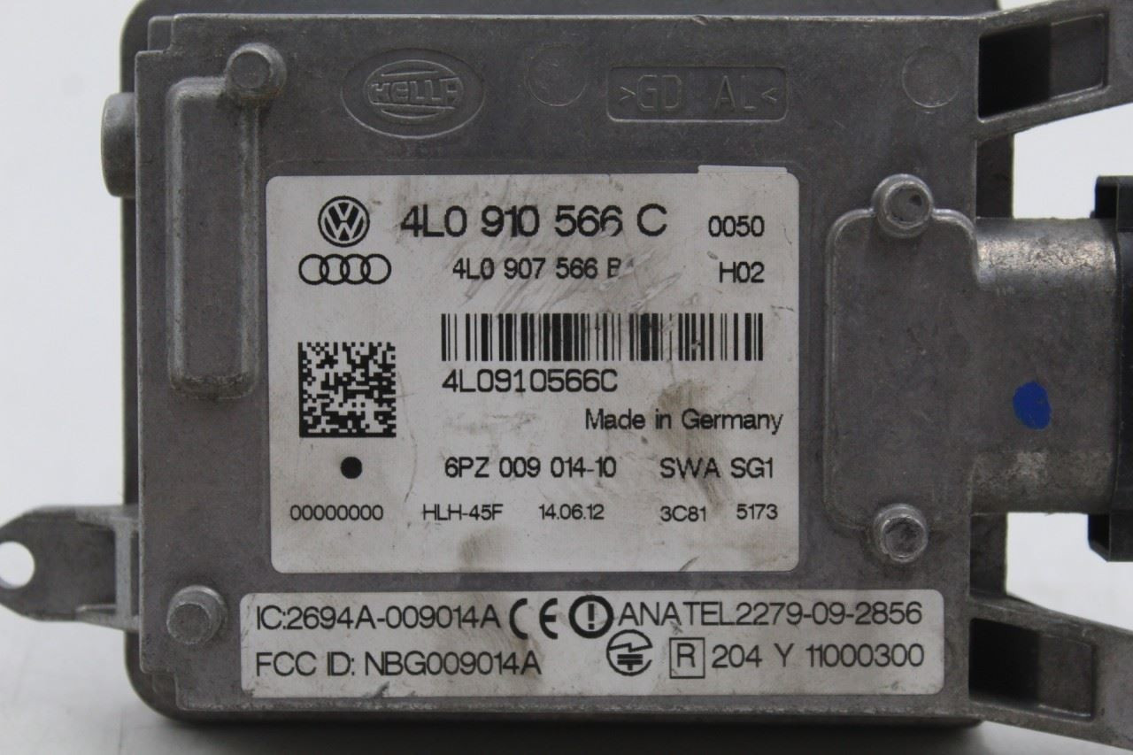 Chassis ECM Driver Assist Blind Spot Alert Slave 2013-2015 AUDI Q7 45404 4L0910566C