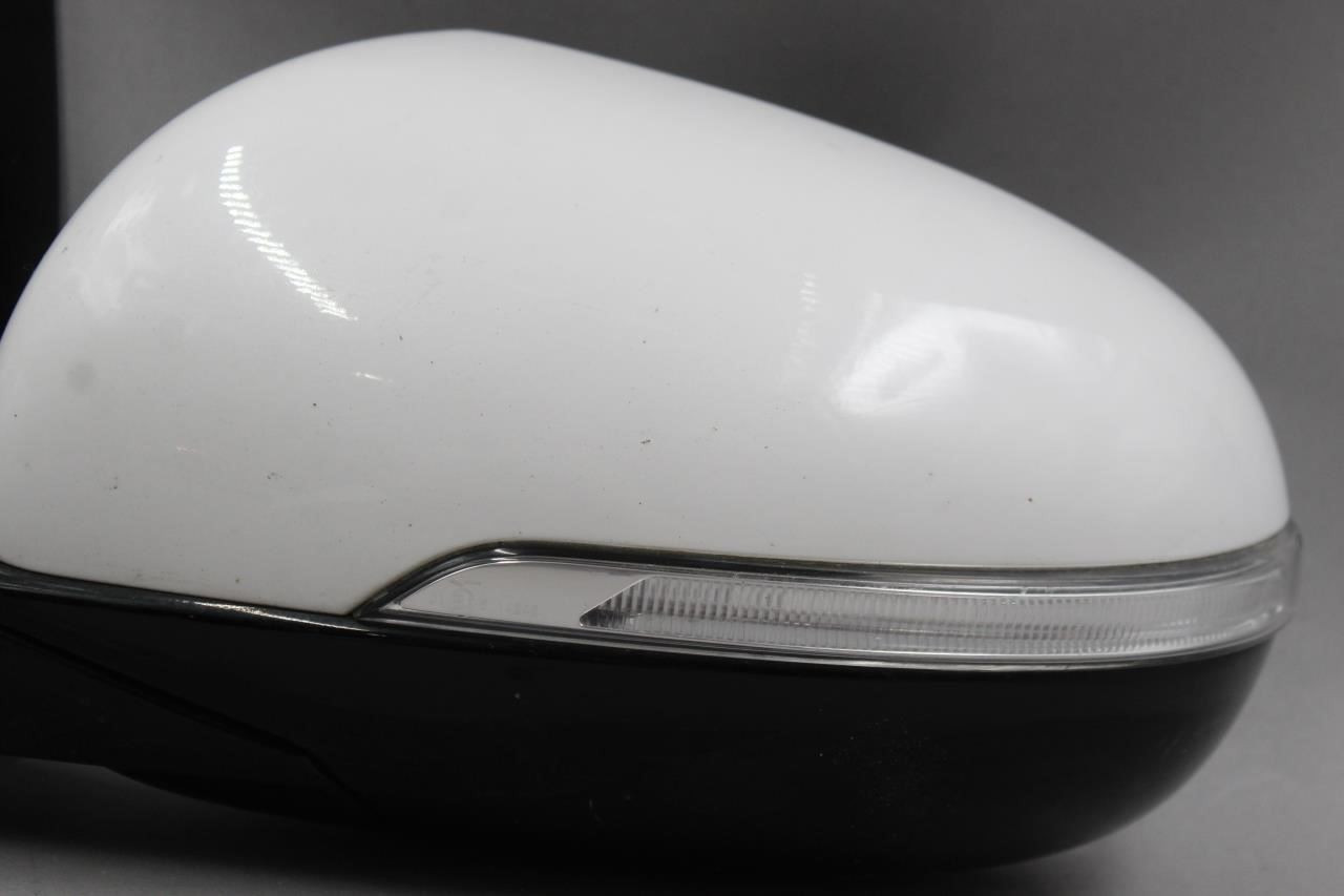 Left Driver Side White Door Mirror Power Turn Signal 17-20 KIA SORENTO OEM 45595 87610C6220