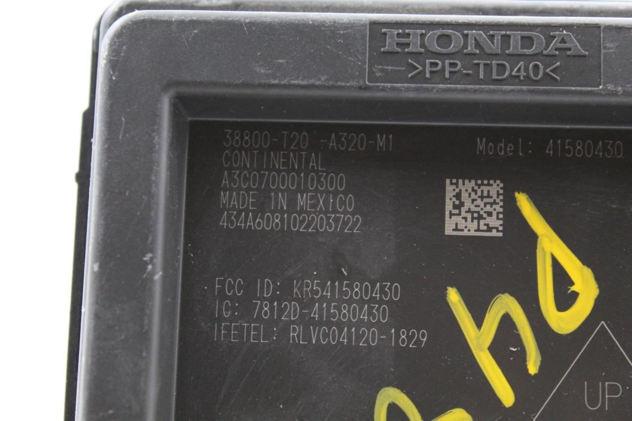 Chassis ECM Body Control BCM Left Hand Dash Fits 2022-2023 HONDA CIVIC OEM 33406 38800-T20-A320-M1 high resolution2