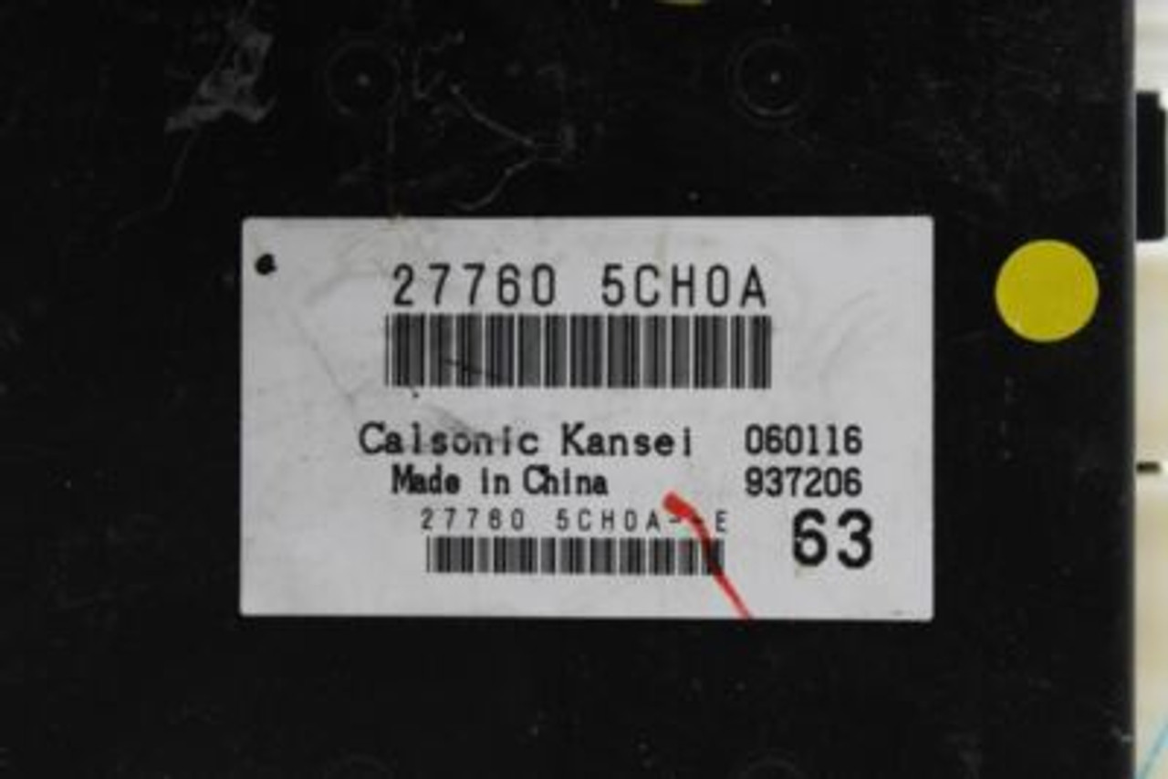 Chassis ECM Temperature With Heated Seats Fits 2016-2017 INFINITI Q50 OEM #33233 227605CH0A