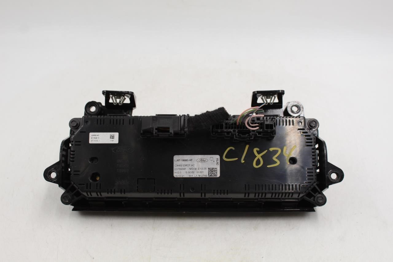 Temperature Control Front Manual Fits 2020-2023 FORD ESCAPE OEM #33321 LJ6T-19980-AF high resolution2