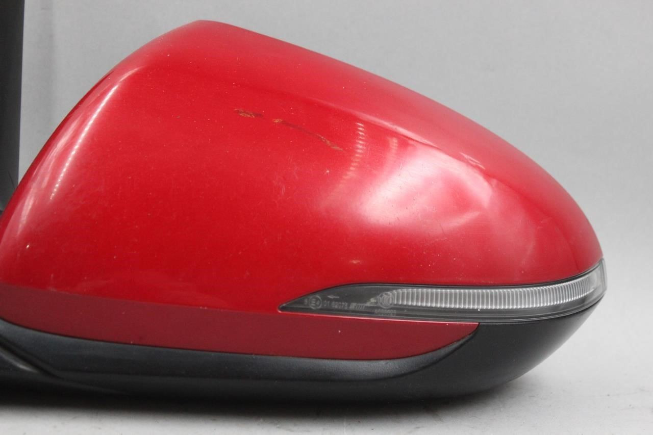 Left Driver Side Red Door Mirror Power Fits 2017-2018 HYUNDAI ELANTRA OEM #45737 87610F2290, 87610F3030, 87610F3030, 87610F2290