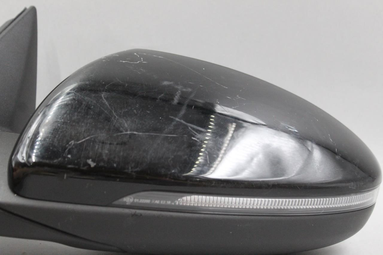 Left Driver Side Black Door Mirror Power Gloss Heated 20-24 KIA FORTE OEM #45648 87610M7091, 87610M7090