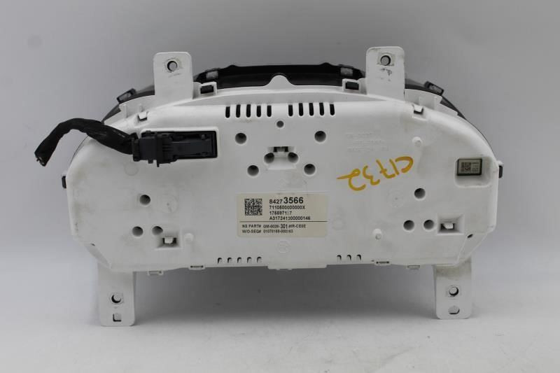 Speedometer Cluster 101K Miles Fits 2017-2018 CHEVROLET IMPALA OEM #33016 84273566 high resolution2