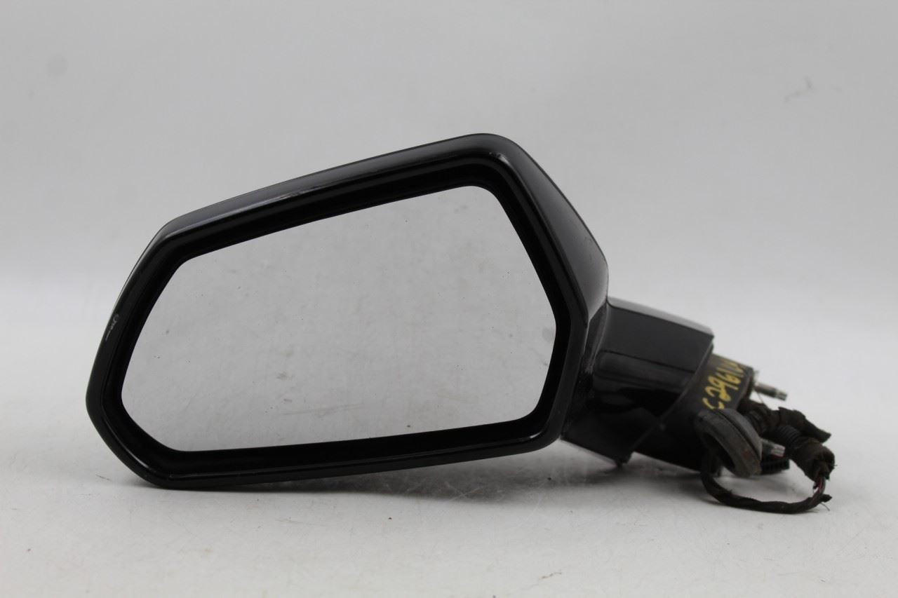 Left Driver Side Black Door Mirror Fits 2016-2019 CHEVROLET CAMARO OEM #45876 23487737, 84296192