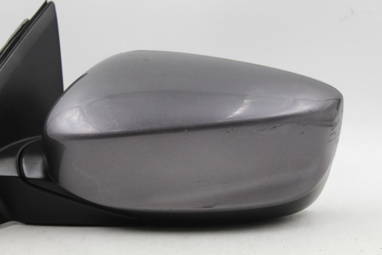 Left Driver Side Gray Door Mirror Power Fits 2013-2017 HONDA ACCORD OEM #45838 76258T2FA11, 76255T2FA01, 76253T2FA01