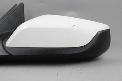 Left Driver Side White Door Mirror Fits 2016-2025 CHEVROLET MALIBU OEM #45930 23251585, 84705487