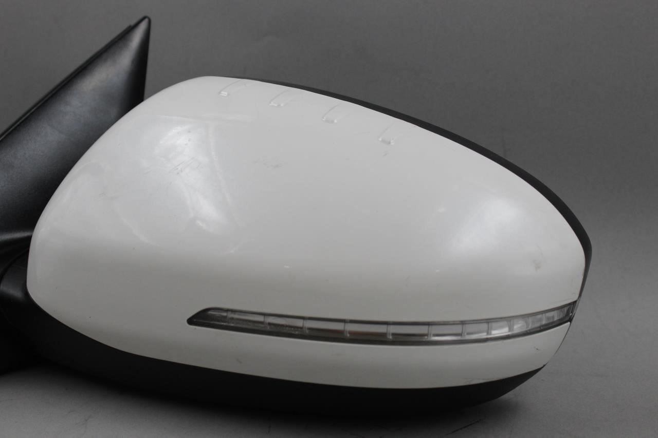 Left Driver Side White Pearl Door Mirror Power Fits 14-16 KIA OPTIMA OEM #46022 876102T610, 876102T610