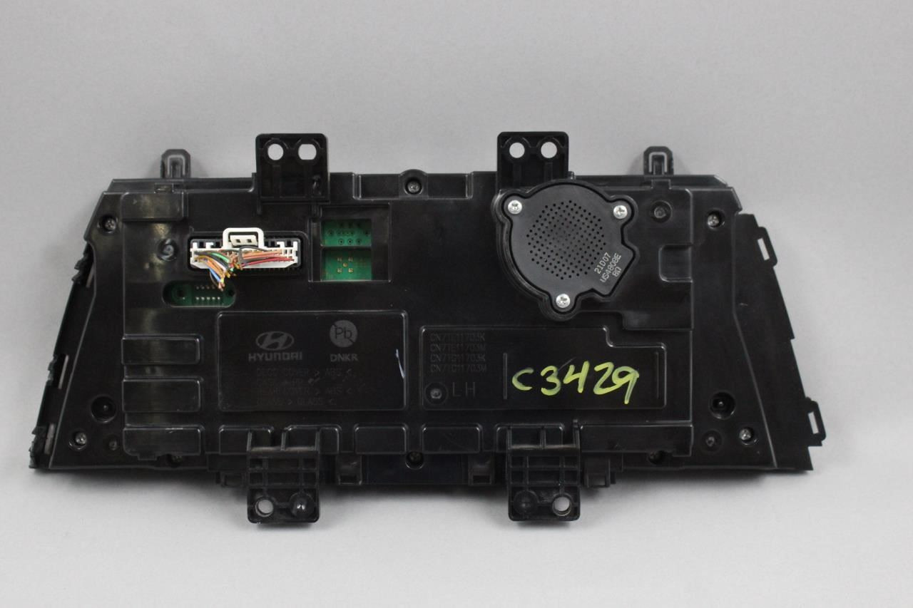 Speedometer Cluster No Miles MPH Fits 2021-2023 HYUNDAI ELANTRA OEM #46048 94031AA120, 94031AA120