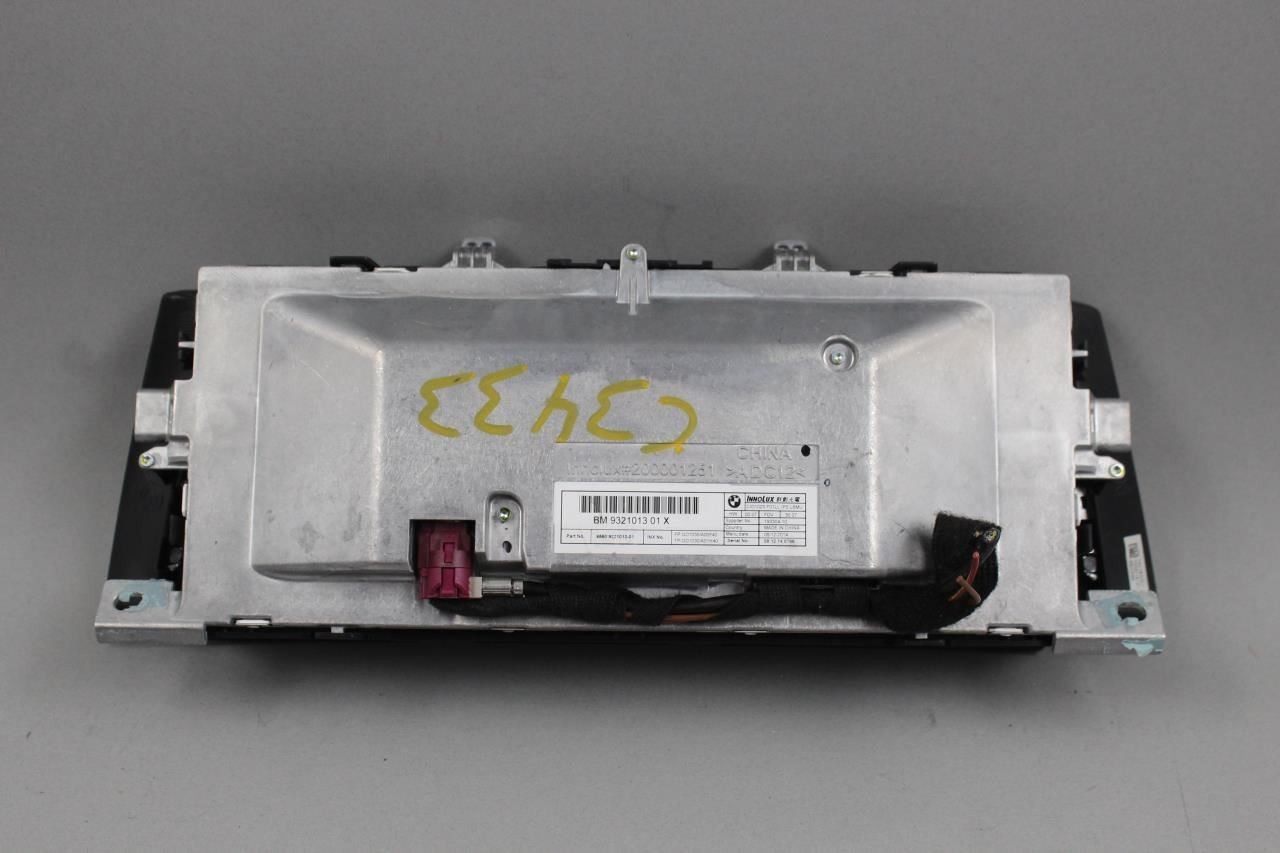 Info-GPS-TV Screen Display Front Dash Fits 2013-2015 BMW 740i OEM #46062 65509284969, 65509284969