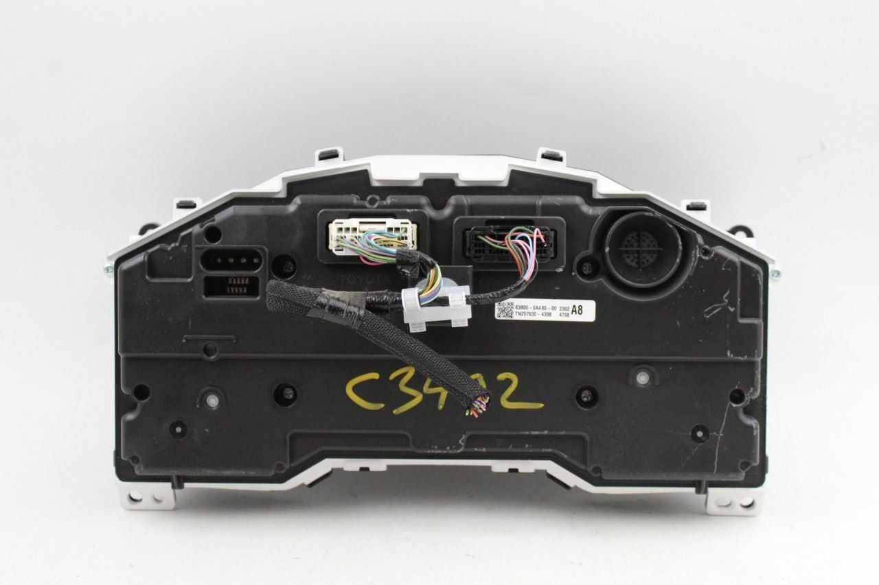 Speedometer Cluster 27K Miles MPH Fits 2022 TOYOTA COROLLA CROSS OEM #46175 838000AA80, 838000AA80
