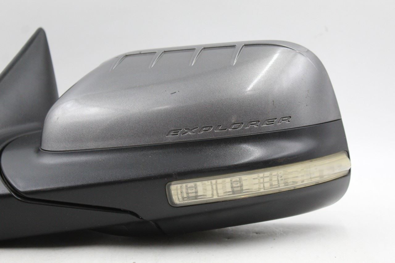 Left Driver Side Gray Door Mirror Power Folding 2011-15 FORD EXPLORER OEM #46363 BB5Z17683CAPTM