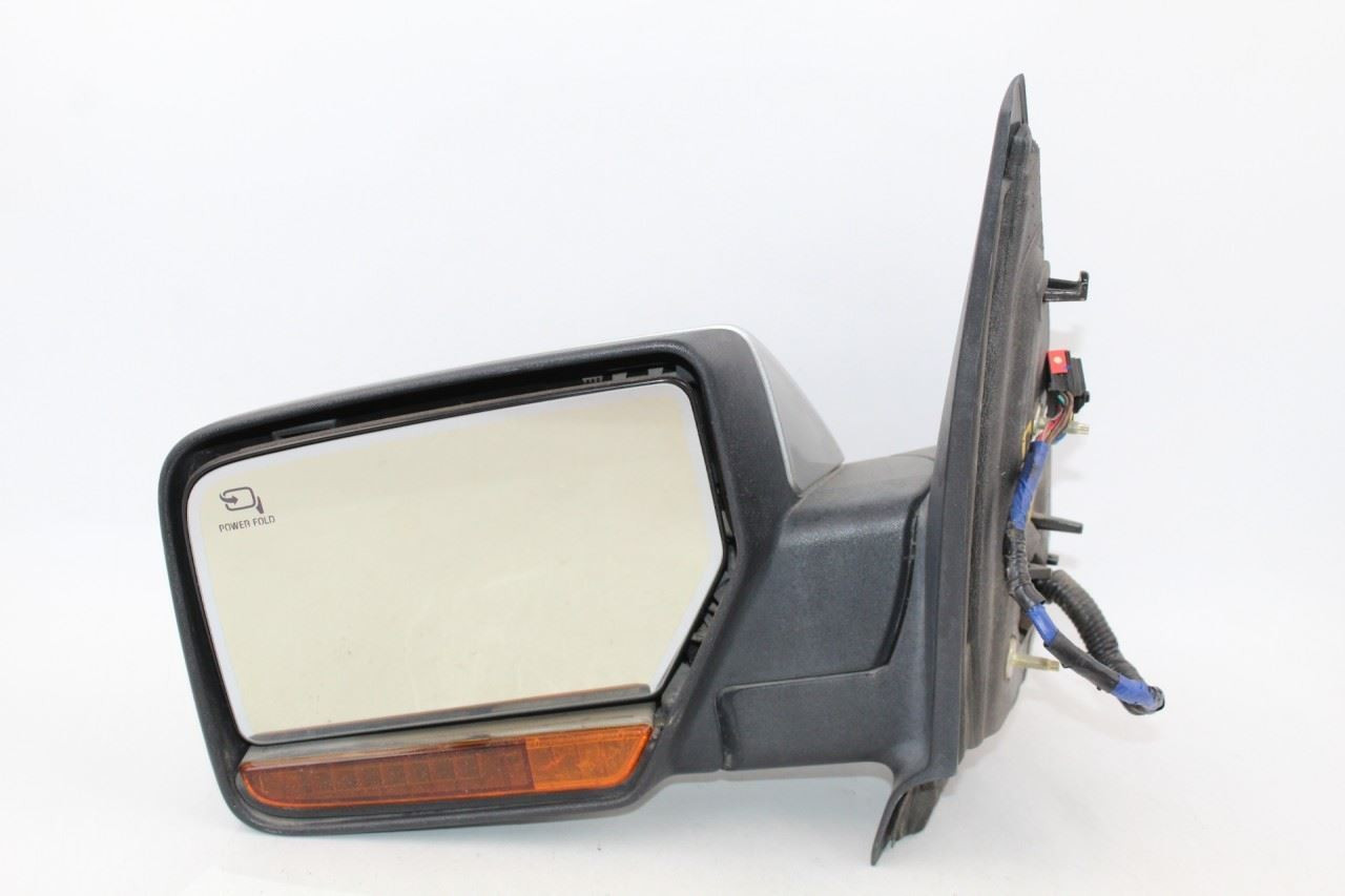Left Driver Side Silver Door Mirror Power Fits 09-11 FORD EXPEDITION OEM #46468 BL1Z17683CAPTM, 9L1Z17683AB