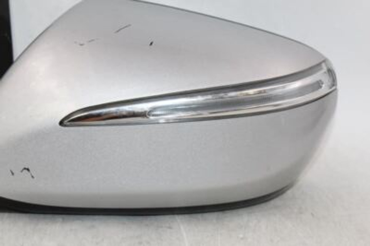 Left Driver Side Silver Door Mirror Electric Fits 2017-2018 SANTA FE OEM #29317 876104Z040