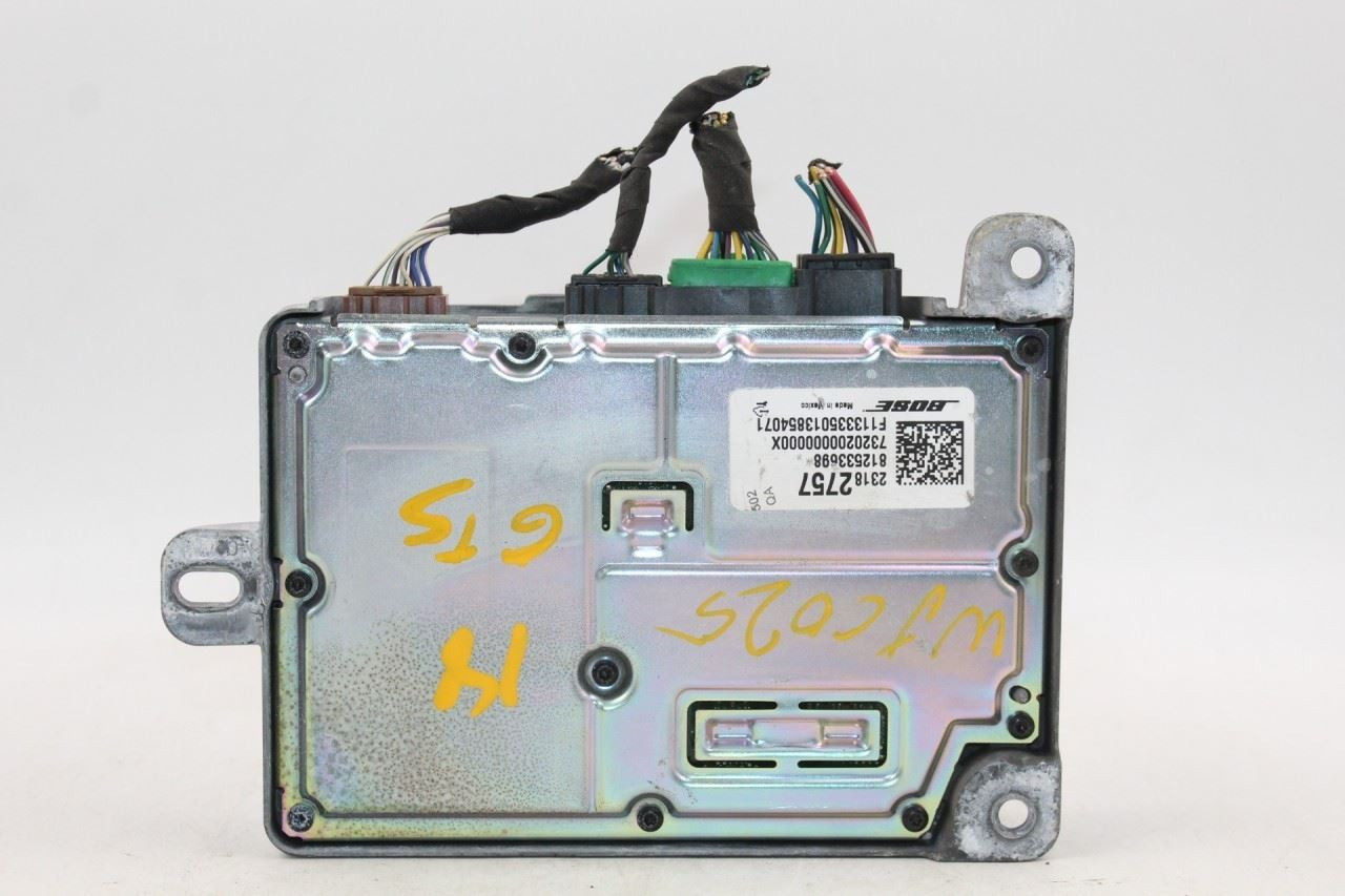 Audio Equipment Radio Amplifier Opt Uqa Fits 2014 CADILLAC CTS OEM #46553 23182757