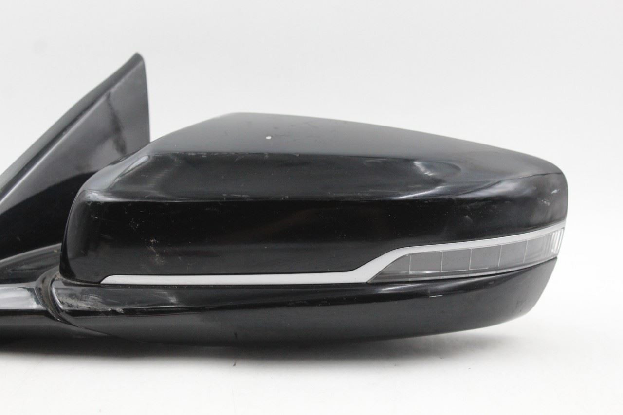 Left Driver Side View Black Door Mirror Fits 2015-2019 CADILLAC ATS OEM #46564 23498772, 84343420
