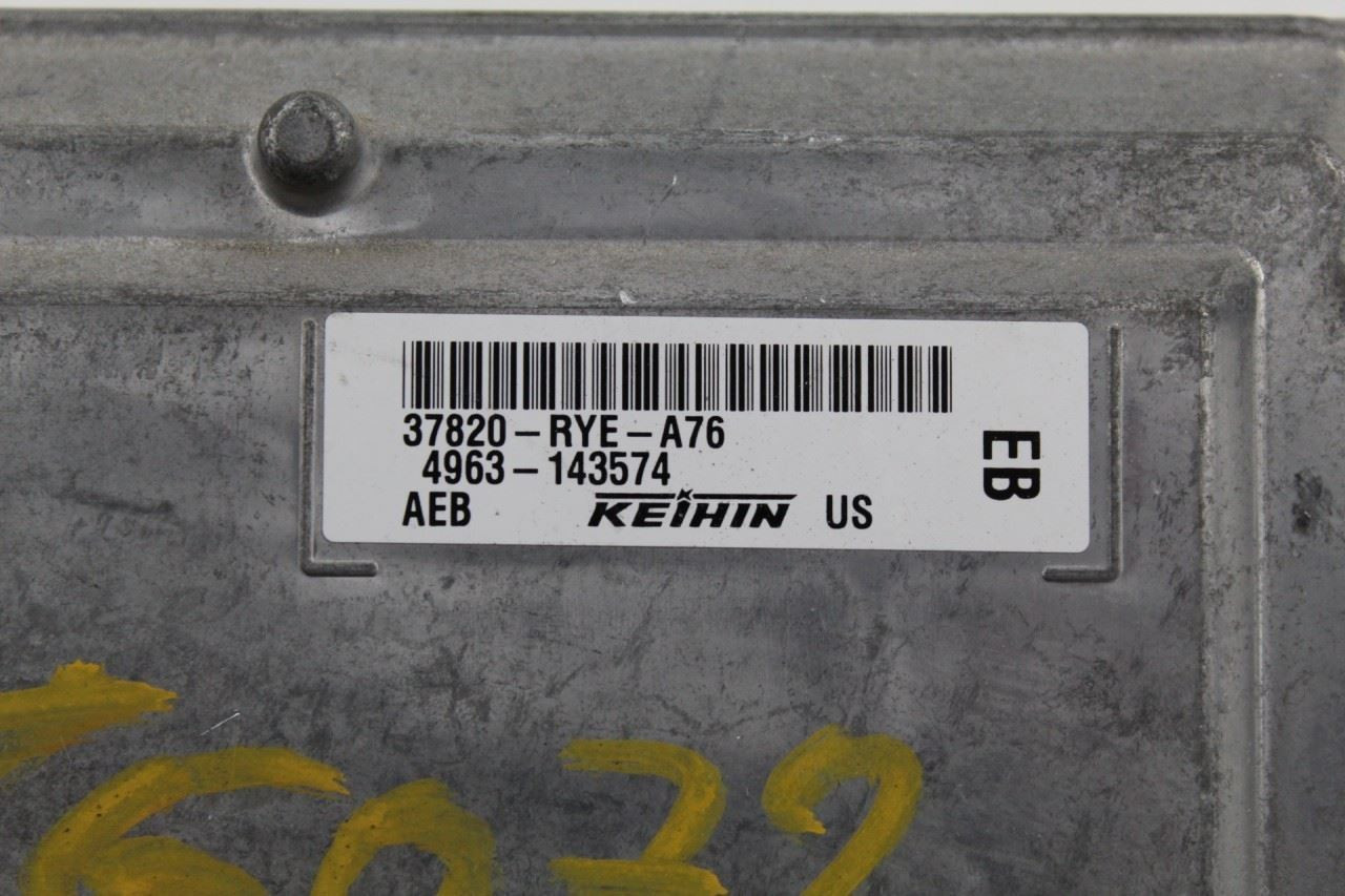 Engine ECU ECM Electronic Module Engine Control Base 2010-11 ACURA MDX OEM 46591 37820-RYE-A76