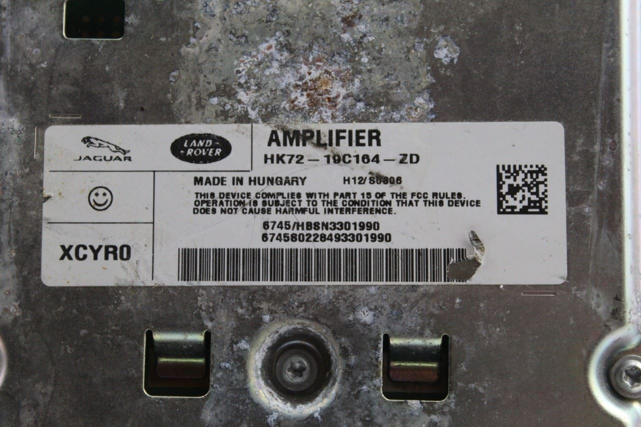 Audio Equipment Radio Amplifier Fits 2018-2019 ROVER EVOQUE OEM #46598 LR107812, HK7219C164ZD