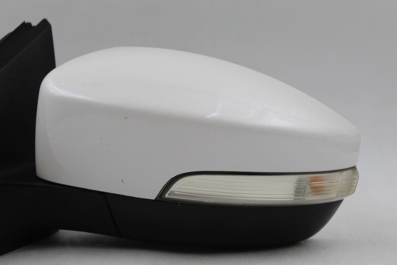Left Driver Side White Door Mirror Power Fits 2012-2014 FORD FOCUS OEM #46625 CP9Z17D743CA, CP9Z17683EA, CM5117683EM