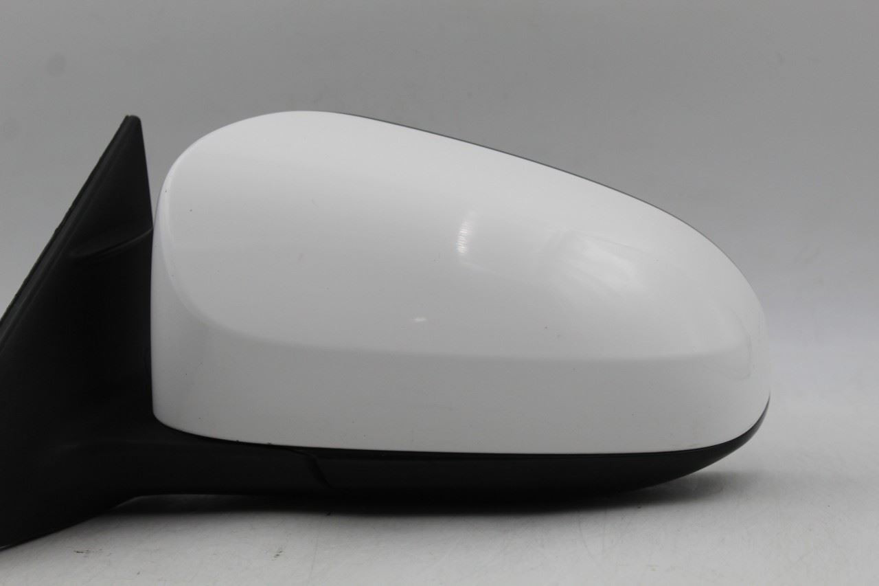 Left Driver Side White Door Mirror Power Heated 2012-14 TOYOTA CAMRY OEM #46617 8794506060C0, 8790906411, 8790906410
