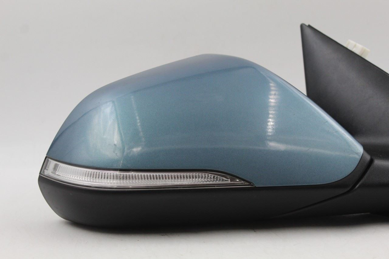 Right Passenger Side Blue Door Mirror Power Fits 16-17 HYUNDAI SONATA OEM #46619 87620E6010, 87620E6010