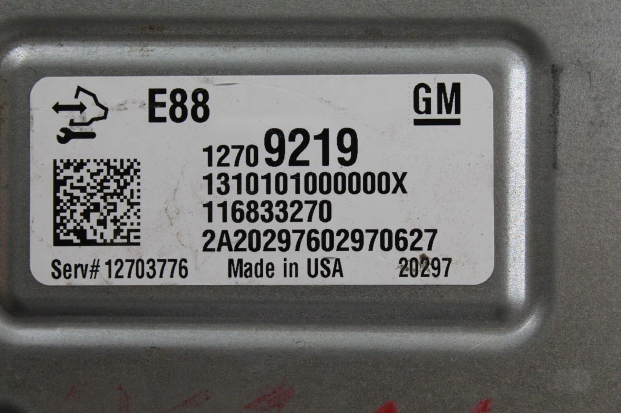 Engine ECU ECM Electronic Control Module 1.2L 20-24 CHEVROLET TRAILBLAZER #46682 12703776