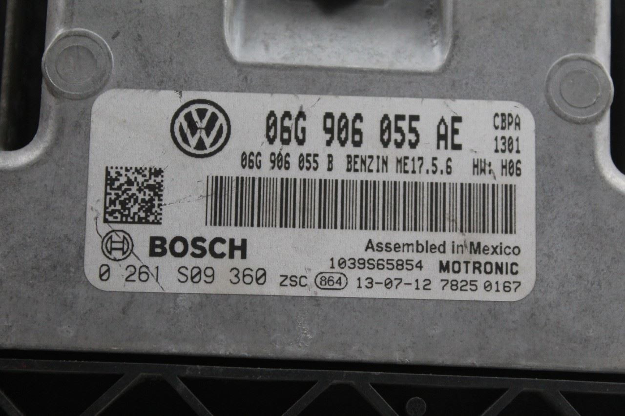 Engine ECU ECM Electronic Control Module 2.0L 2014-16 VOLKSWAGEN JETTA OEM 46661 06G906055AE