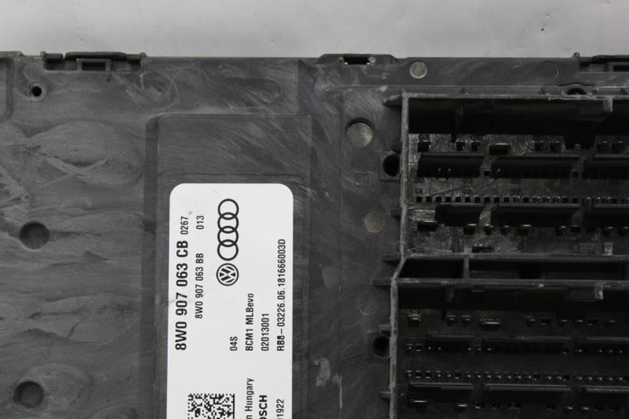 2017-2023 AUDI A4 A5 S4 S5 RS5 Q5 Q7 SQ5 BODY CONTROL MODULE BCM ECM OEM #26877 8W0907063B high resolution2