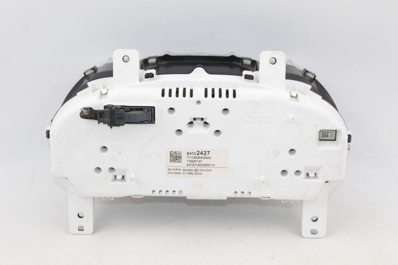 Speedometer Cluster 61K Miles Fits 2017-2020 CHEVROLET IMPALA OEM #46868 84332427, 84332427, 84273566, 84142077, 84037517