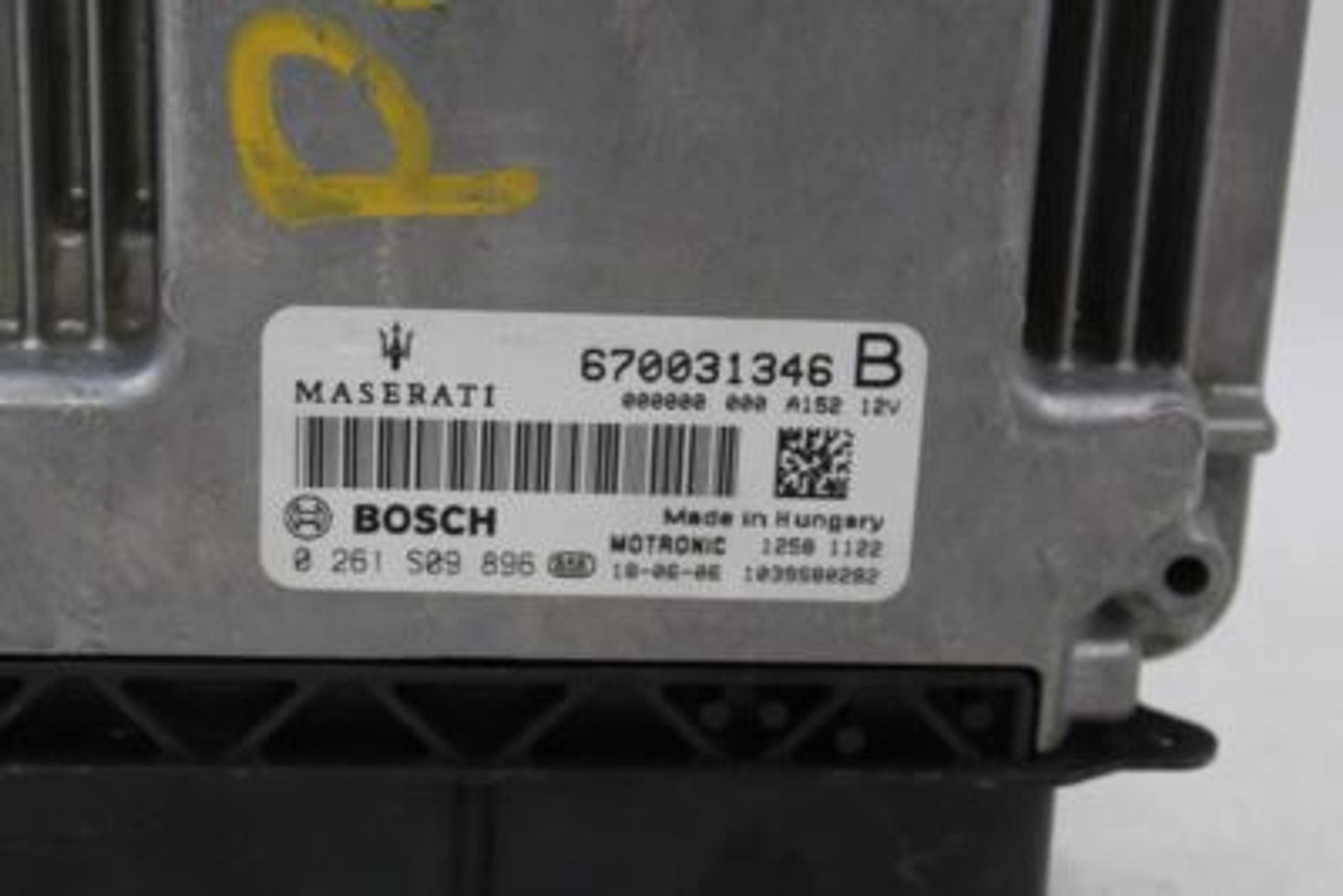 2014-2020 Maserati Levante Ghibli 3.0L Ignition Control Module ECU ECM OEM 26654 0261S09896, 670031346