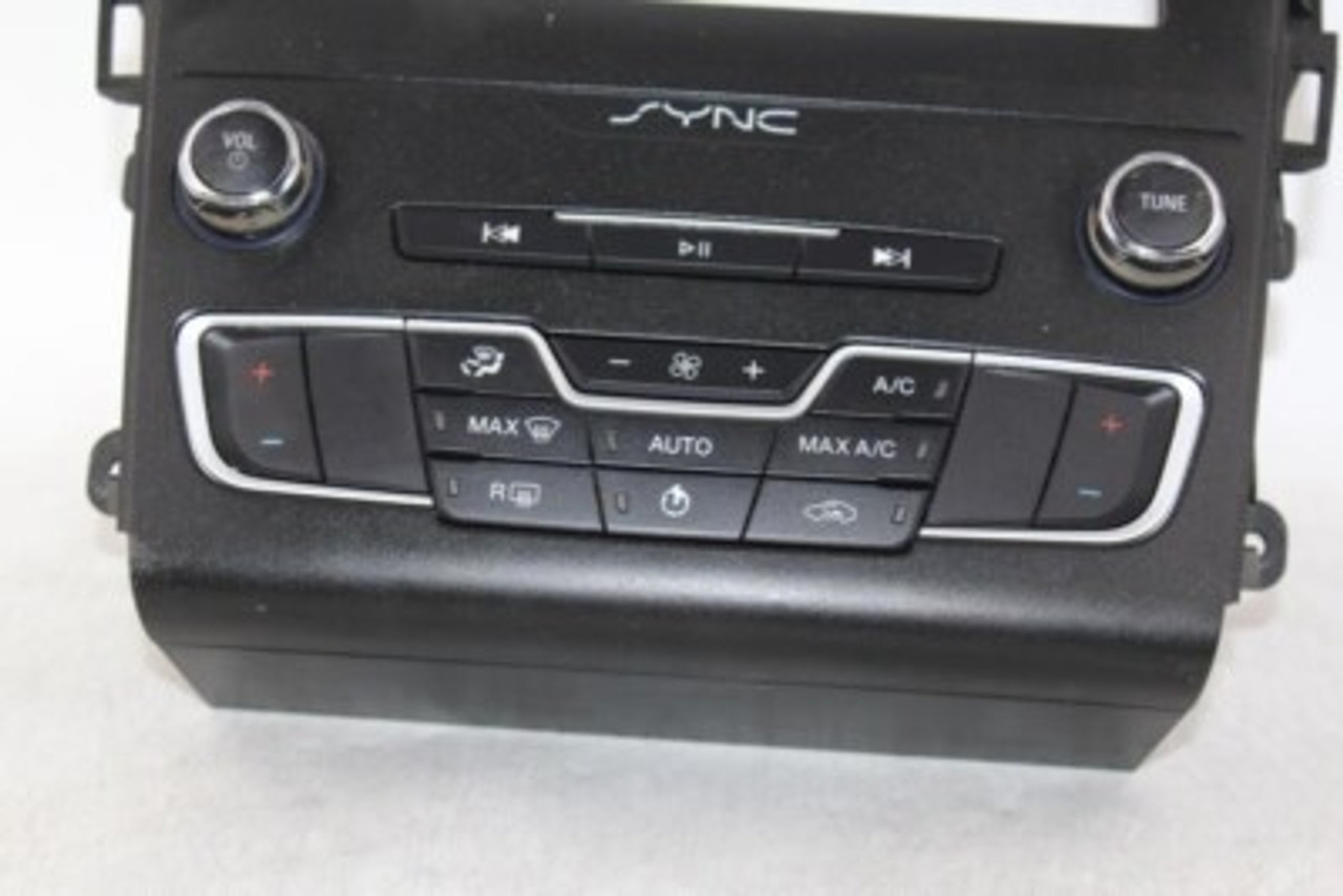Audio Equipment Radio Control Panel Fits 2017-2020 FORD FUSION OEM #27693 LS7T-18E245-CGB