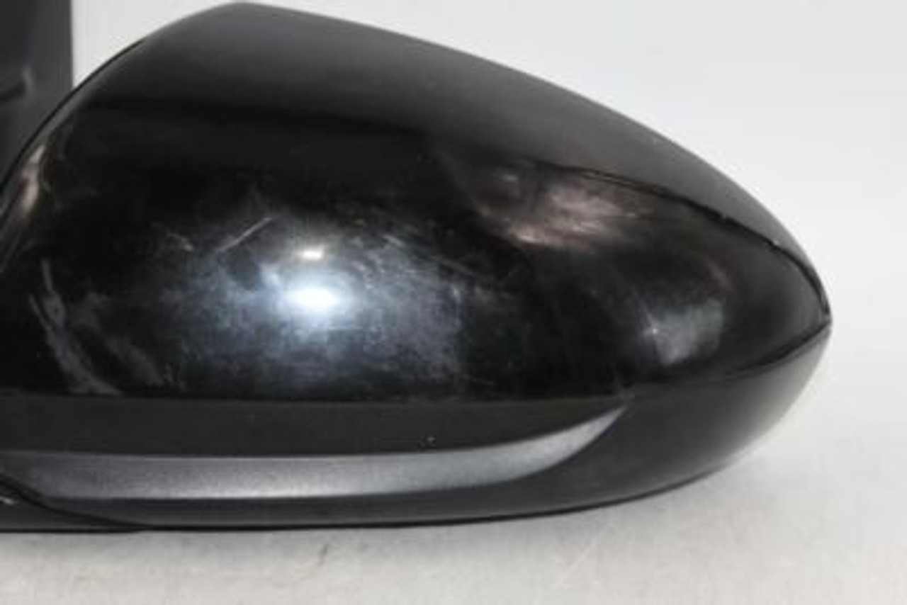 Left Driver Side Black Door Mirror Power Fits 2017-2019 HYUNDAI IONIQ OEM #25722 87610G2350