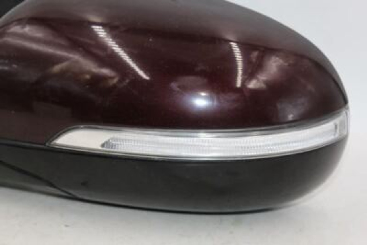 Left Driver Side Red/Maroon Door Mirror Power Fits 2017-20 KIA SORENTO OEM 25527 87610C6220