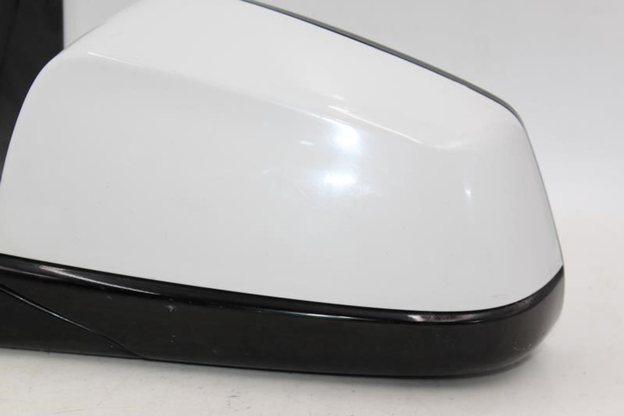 Left Driver Side White Door Mirror Power Heated Fits 2009-12 BMW 740i OEM #25352 51167264883 high resolution2