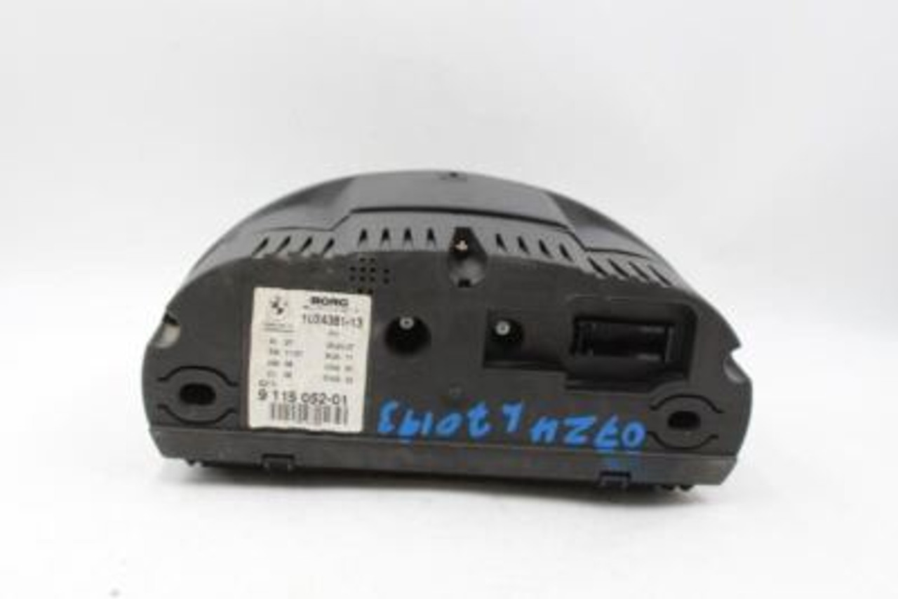 Speedometer Cluster MPH US Market Fits 06-08 BMW Z4 24635 62109115052, 9115052-01