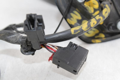 Left Driver Side Red Door Mirror Power 2 Plug Fits 2016-2018 AUDI A3 OEM #21081 high resolution2