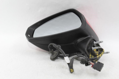 Left Driver Side Red Door Mirror Power 2 Plug Fits 2016-2018 AUDI A3 OEM #21081 high resolution2