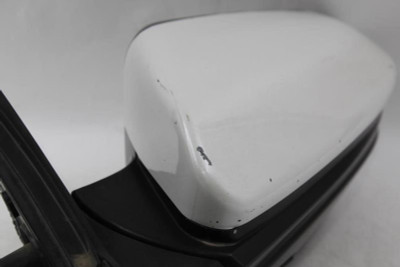 Left Driver Side White Door Mirror Power Fits 2016-2019 HONDA CIVIC OEM #20930 high resolution2