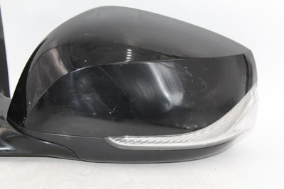 Left Driver Side Black Door Mirror Power Fits 2014-2019 INFINITI Q50 OEM #23011 963026HH0A high resolution2