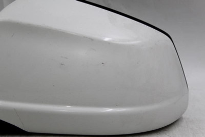 Left Driver Side White Door Mirror Power Heated Fits 2012-13 BMW 528i OEM #22794 F01534019931P, 51167321805 high resolution2