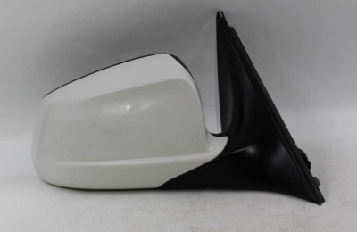 Right Passenger Side White Door Mirror Power Fits 2011-2012 BMW 528i OEM #18955 high resolution2
