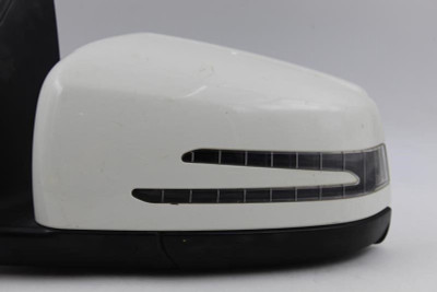 Left Driver Side White Door Mirror Power Fits 2010-2011 MERCEDES C300 OEM #18785 A3160441 high resolution2
