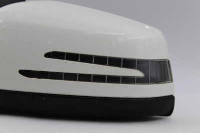 Left Driver Side White Door Mirror Power Fits 2010-2011 MERCEDES C300 OEM #18785 A3160441 high resolution2